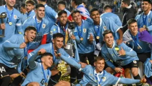 Uruguay world cup celebration