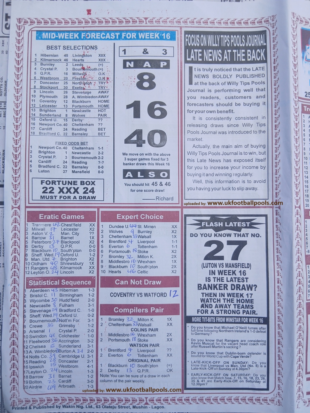 week-17-sporting-informant-2025