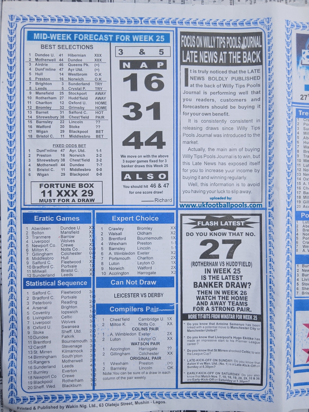 week-26-sporting-informant-2025