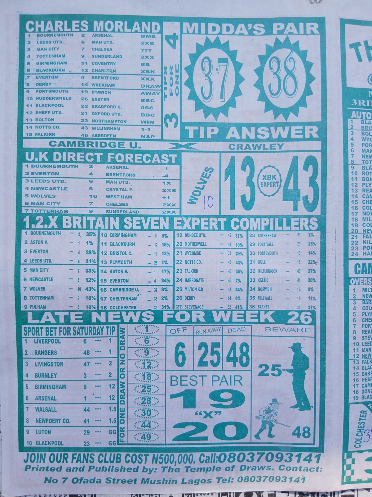 week-27-temple-of-draws-2026