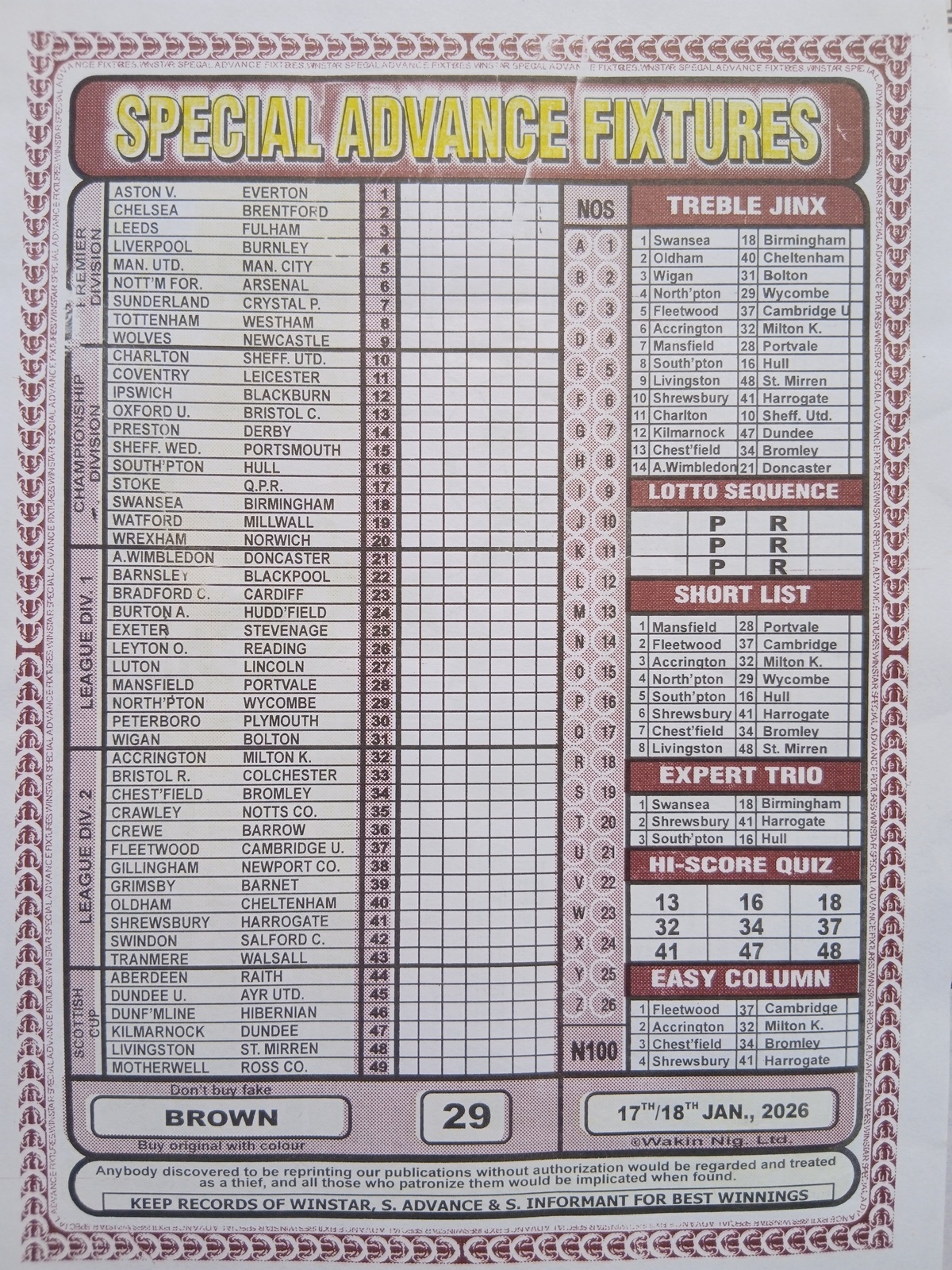 week-29-special-advance-fixtures-2026