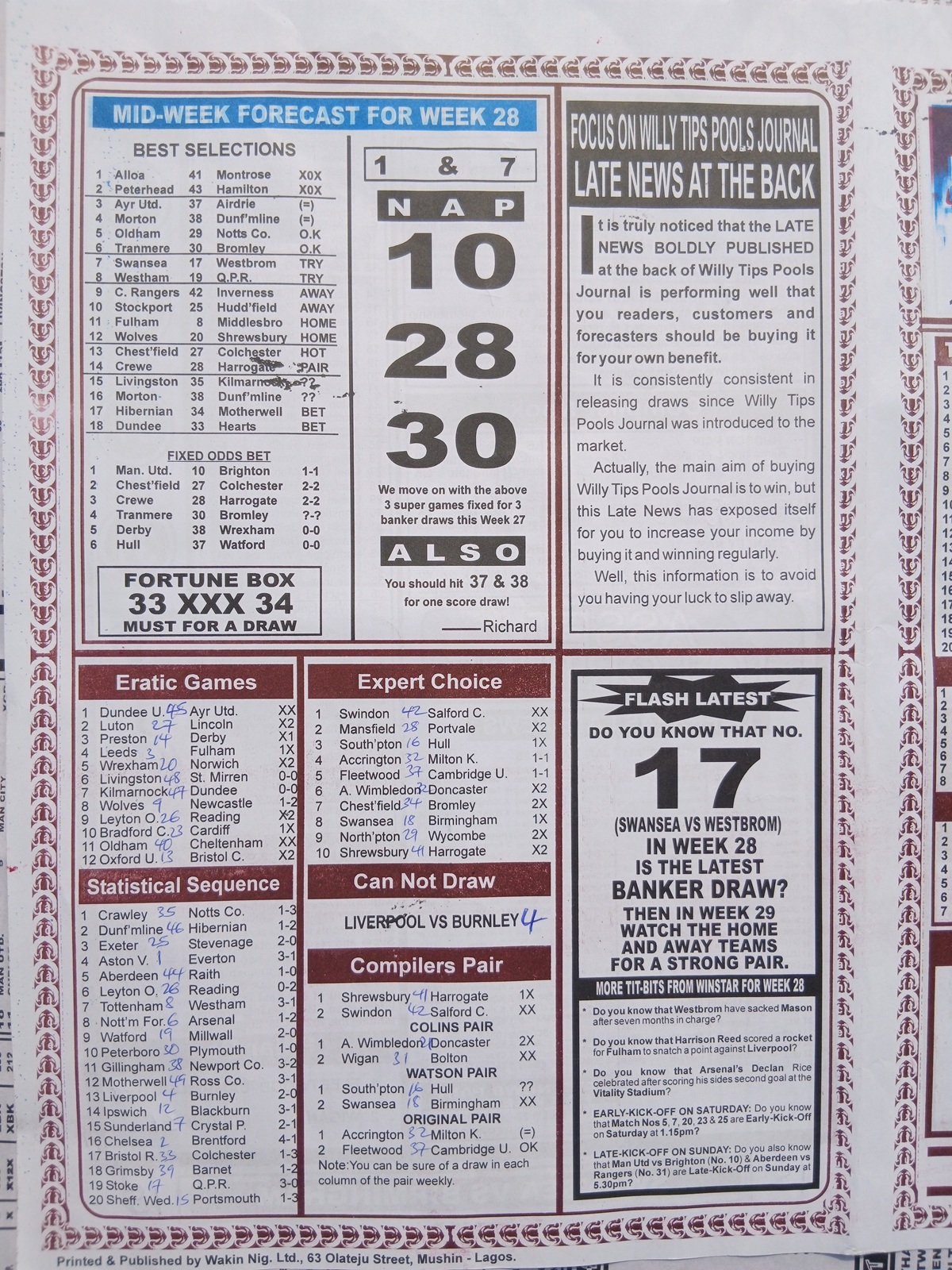 week-29-sporting-informant-2026